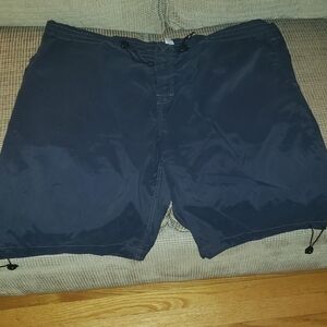 Old Navy Men's Navy Blue Swim Shorts, Size XL